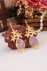 Rose Quartz Earrings